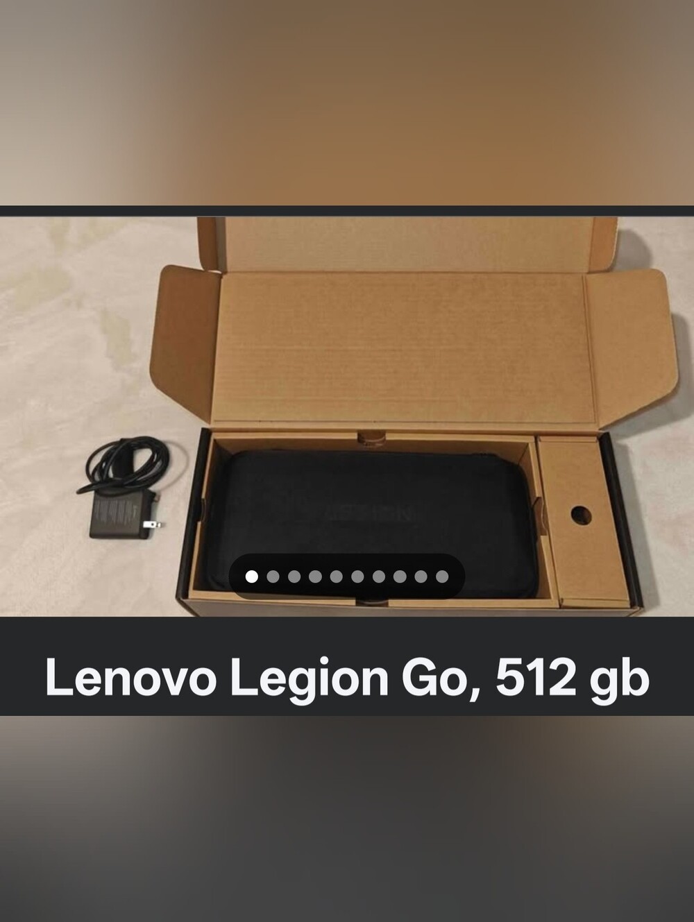 Lenovo Legion Go Black Handheld Gaming Console (Black)